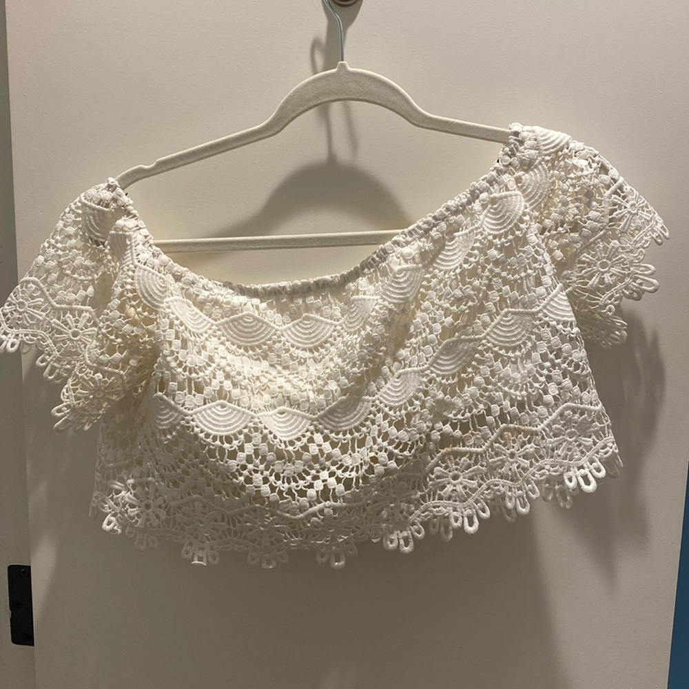 Off The Shoulder Crop Top